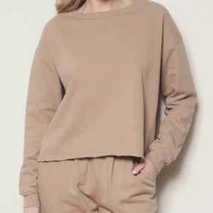 Tan Crewneck Sweatshirt